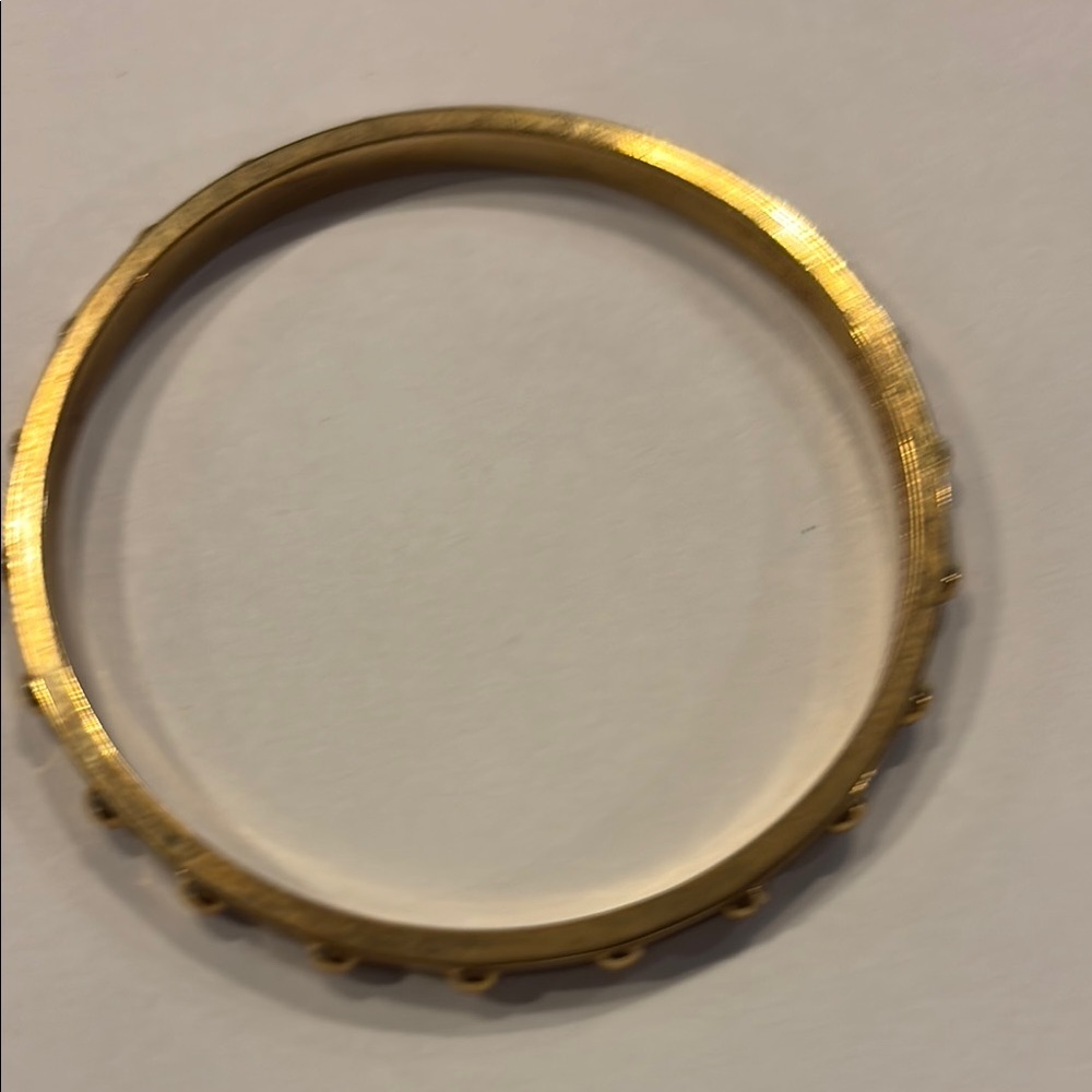 kate spade Gold Minimalist Bangle Bracelet - Picture 2 of 3